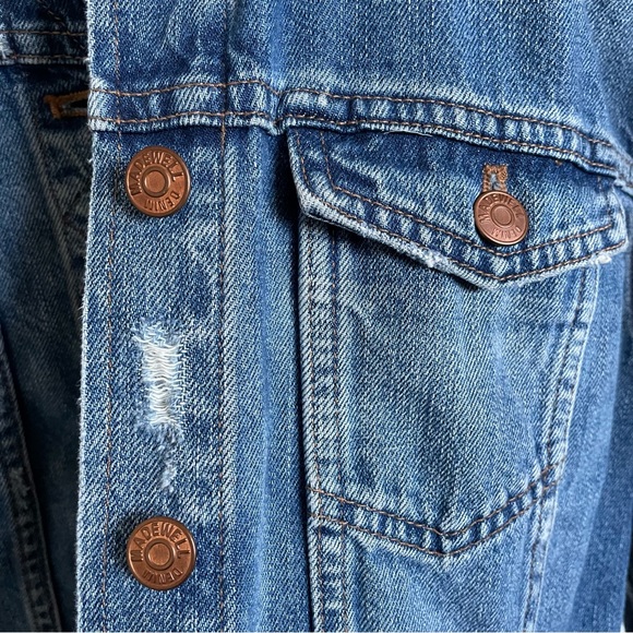 Madewell Oversized Denim Trucker Jacket - Picture 6 of 14